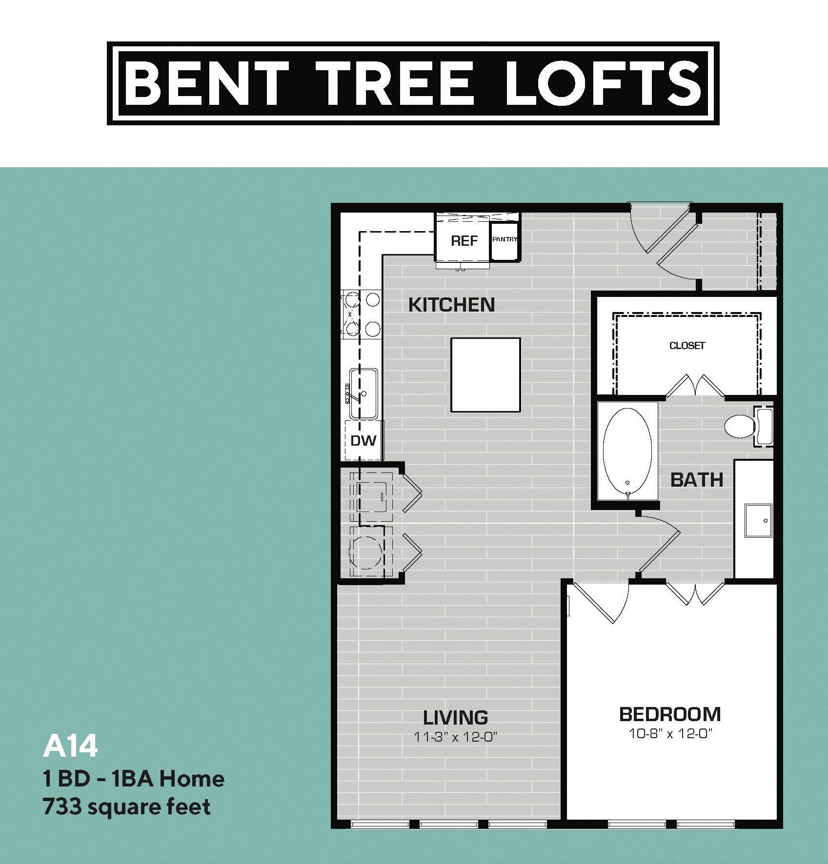 A14 floor plan